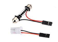 Світлодіодна панель 36SMD 5050 4.5*3.7CM автомобільна, вилка T10, 12В, фото 4