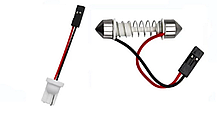 Світлодіодна панель 36SMD 5050 4.5*3.7CM автомобільна, вилка T10, 12В, фото 5