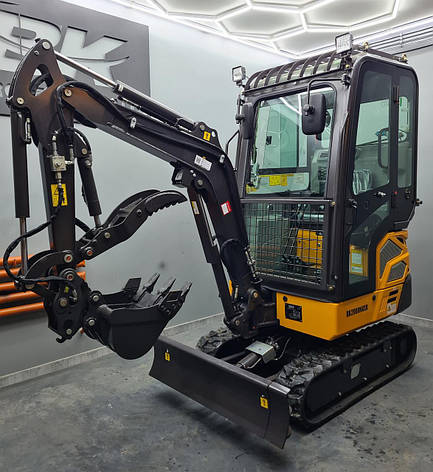 Міні-екскаватор Berger Kraus BK2000NKSR з аксесуарами двигуна KUBOTA, фото 1