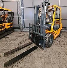 Дизельний навантажувач FD25 2500кг 4,5м щогла 1220мм вила КАБІНА, фото 3