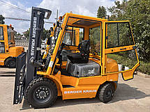 Дизельний навантажувач FD25 2500кг 4,5м щогла 1220мм вила КАБІНА, фото 5