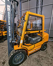 Дизельний навантажувач FD35 3500кг 3,5м щогла 1220мм вила КАБІНА, фото 5