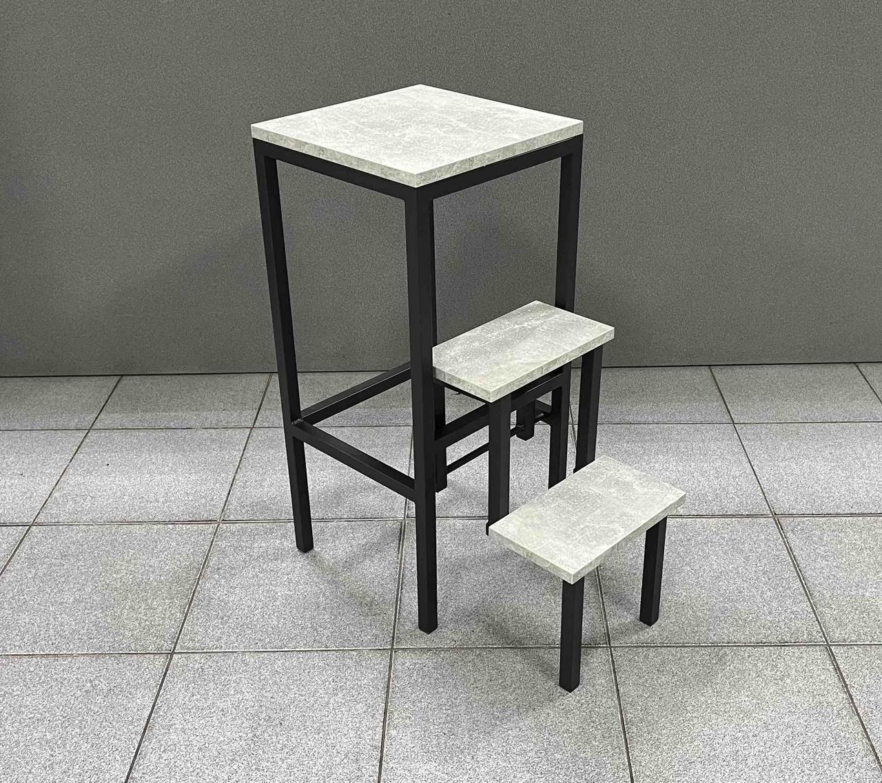 Стілець-драбинка, стілець драбини, табурет- драбинка, фото 1