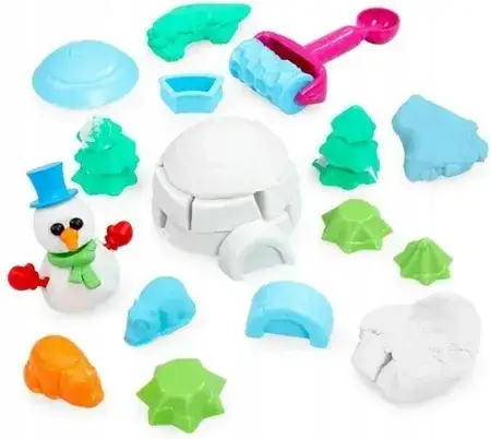 Іграшка Super Sand Piasek Kinetyczny Zimowe Miasteczko 929035.006, фото 3