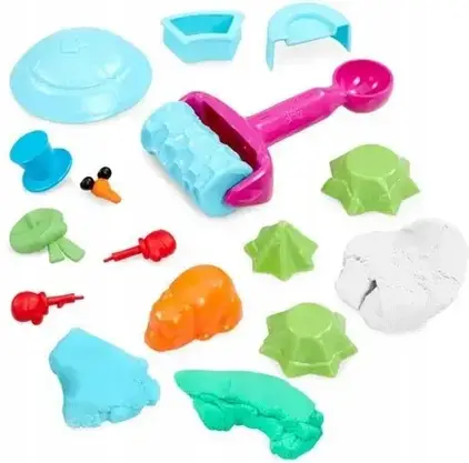 Іграшка Super Sand Piasek Kinetyczny Zimowe Miasteczko 929035.006, фото 4