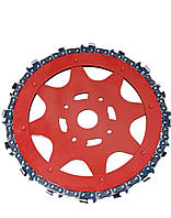 Диск із ланцюгом для бензотримера 200 мм Alton