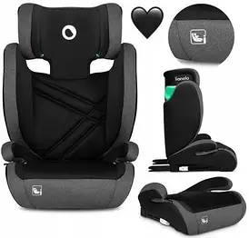 Автокрісло Lionelo Hugo 15-36Kg Grey