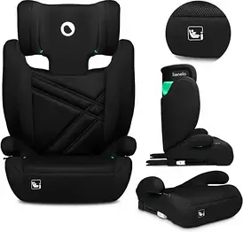 Автокрісло Lionelo Hugo I-Size 15-36Kg I-Size Isofix Black Carbon
