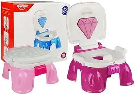 Горщик для дітей Leantoys Nocnik Pink Z Diamentem