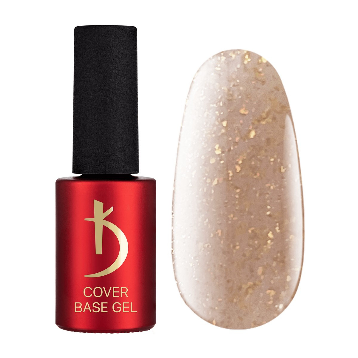Камуфлювальне базове покриття Kodi Professional Cover Base Gel Flake #18, 7 мл