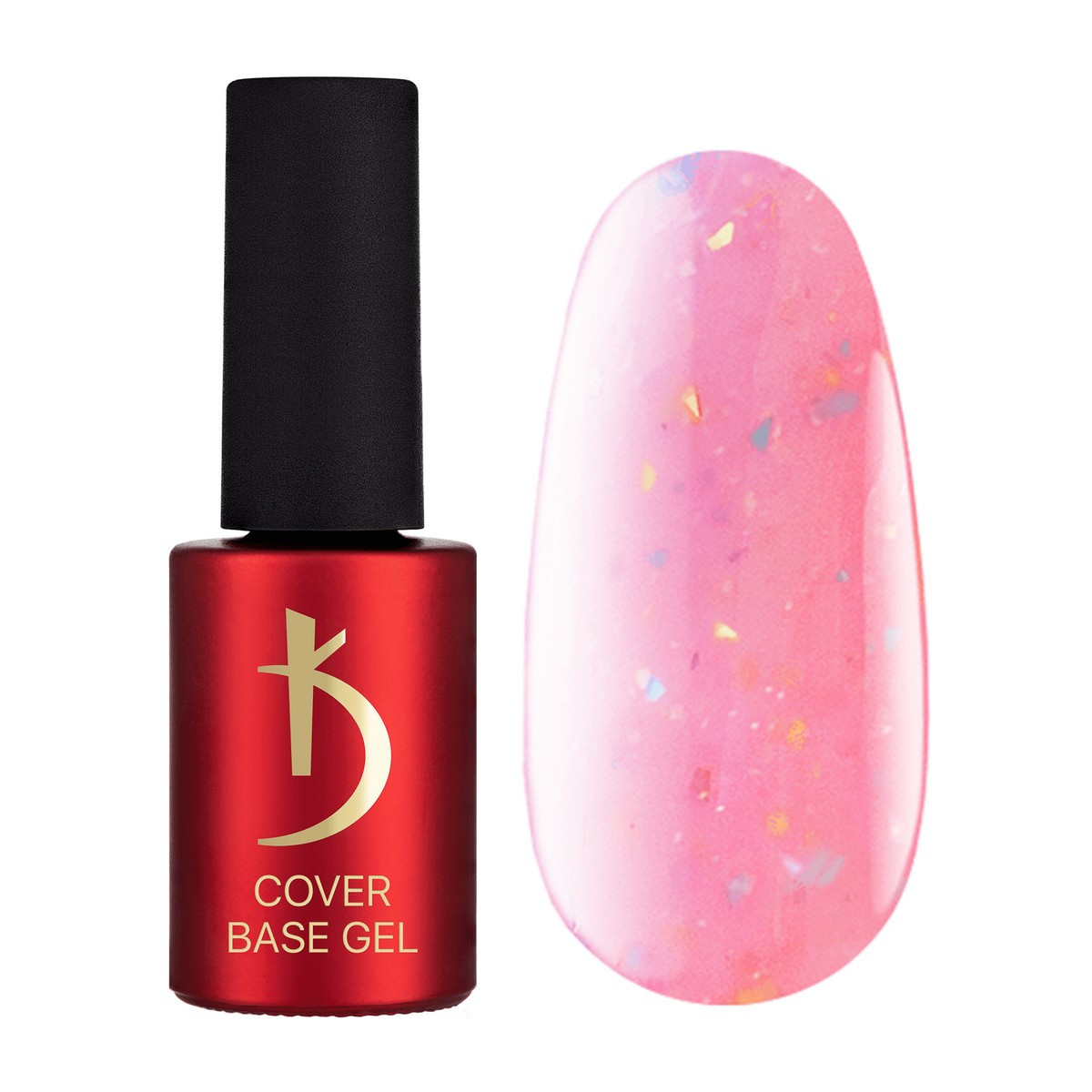 Камуфлювальне базове покриття Kodi Professional Cover Base Gel Flake #15, 7 мл