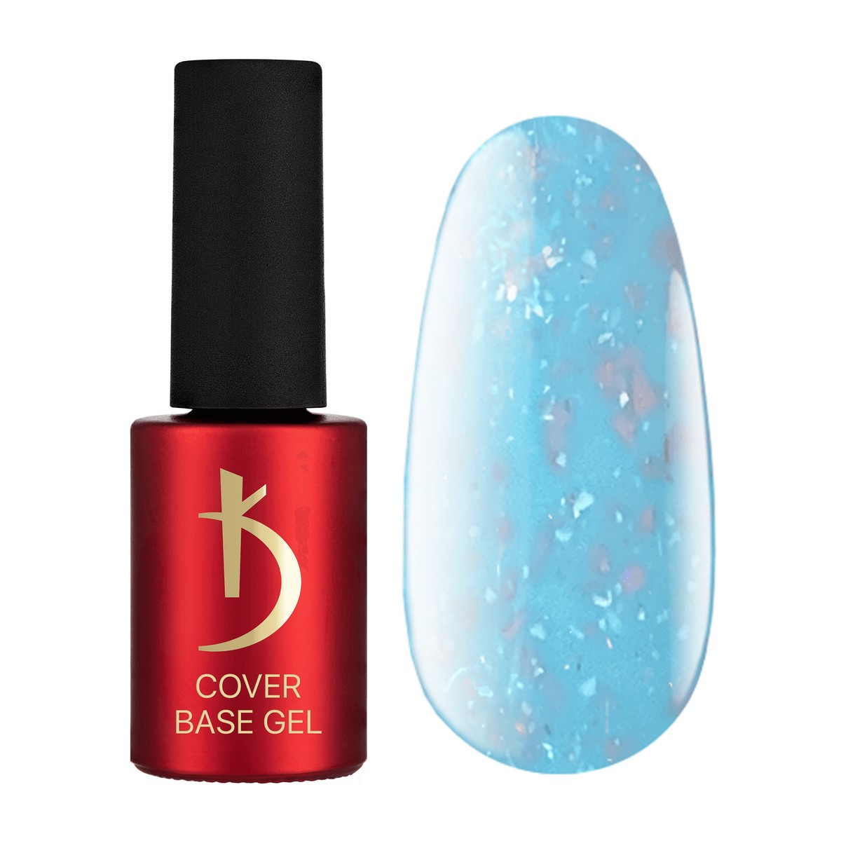 Камуфлювальне базове покриття Kodi Professional Cover Base Gel Flake #11, 7 мл