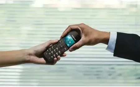 Стаціонарний телефон Maxcom MM 35D SE Black, фото 4