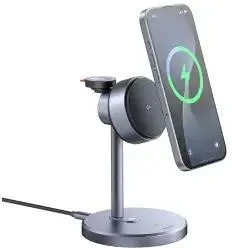 Зарядний пристрій Mcdodo Ch 2462 3W1 15W Qi2 Sieciowa 33W Gray