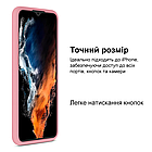 Чохол Silicone case для Samsung S21 FE (01) Pink Sand рожевий, фото 7