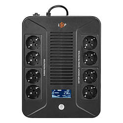 Джерело безперебійного живлення (ДБЖ) 0,36 кВт Logic Power LP-UL600VA-8PS (360Вт) з правильною синусоїдою
