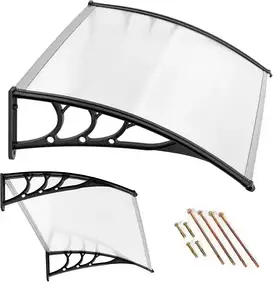 Навіс Modernhome Daszek Nad Drzwi 150X80cm Poliwęglan (3405)