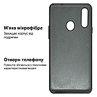Чохол Silicone case для Samsung Premium A20S (29) Dark grey темно-сірий, фото 3