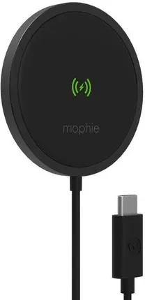 Зарядний пристрій Mophie Snap+ Wireless Charging Pad 15W Black (IWCSPMOMSBK)