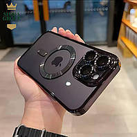 Чохол на Айфон 16 Pro силіконовий чорний / MagSafe case for iPhone 16 Pro чорний