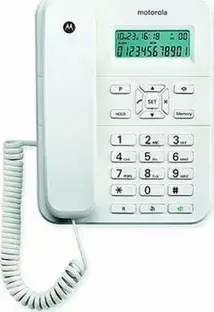 Стаціонарний телефон Motorola CT202 White, фото 1