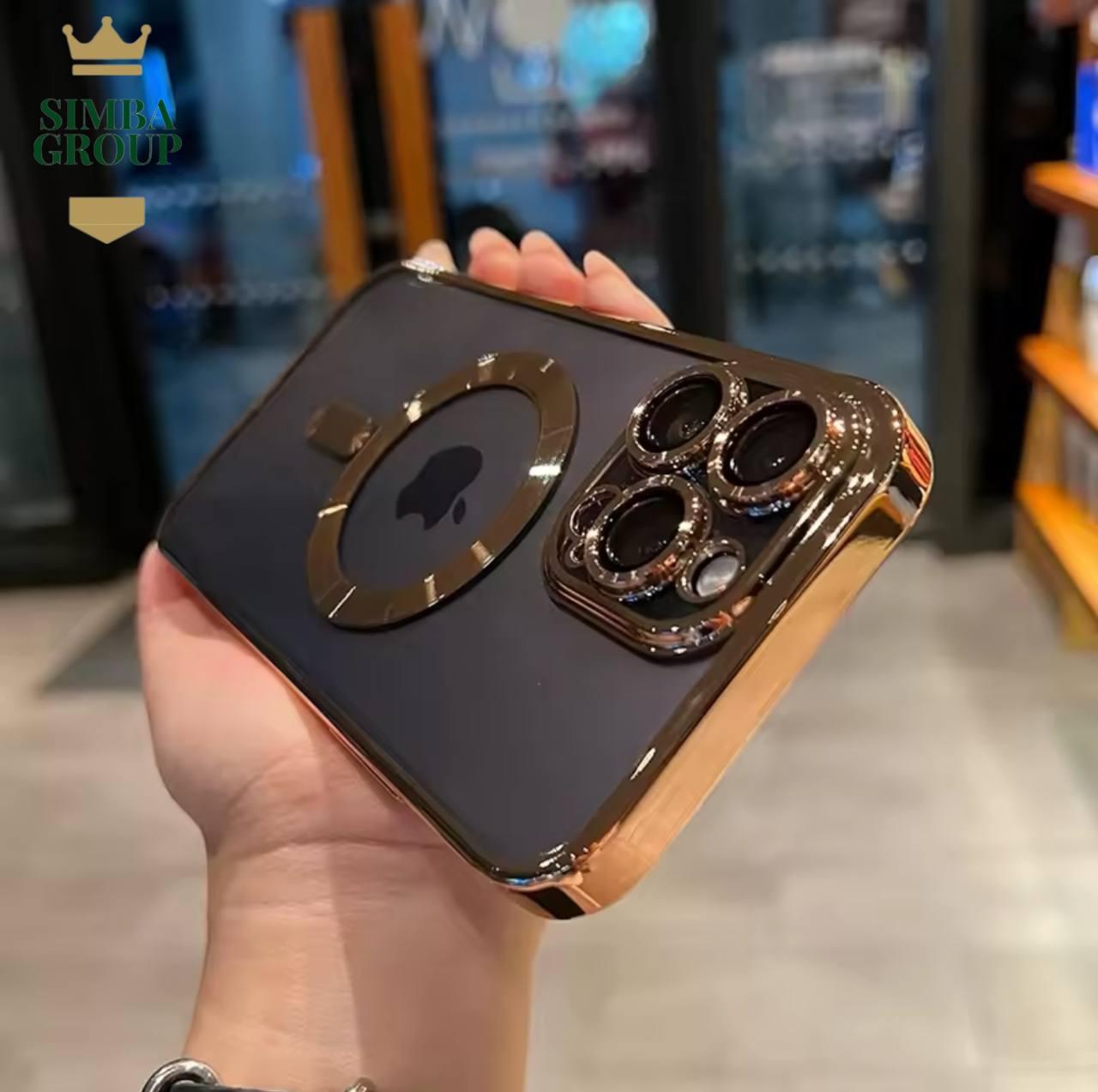 Чохол на Айфон 16 Pro Max силіконовий Золотий / MagSafe case for iPhone 16 Pro Max Золотий - фото 1 - id-p2487666335