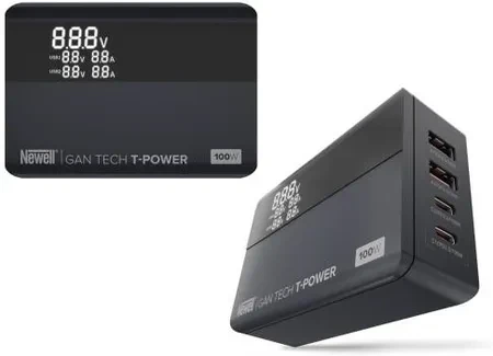 Зарядний пристрій Newell  Sieciowa Gan Tech T-Power 100 W