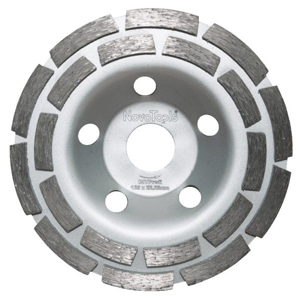 Алмазна шліфувальна чашка NovoTools Standard (125х7 мм) (NTDDGW125), фото 1