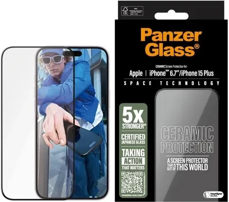Захист для дисплею Panzerglass Ceramic Screen Protector Iphone 16 Plus