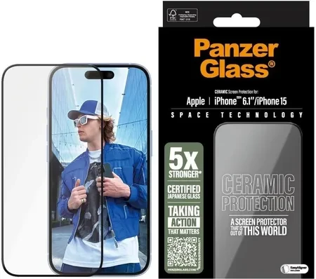 Захист для дисплею Panzerglass Ceramic Screen Protector Iphone 16