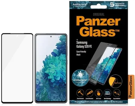 Захисне скло PanzerGlass szkło hartowane Edge-to-Edge, Samsung Galaxy S20 Black