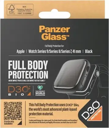 Чохол для смартгодинника Panzerglass Etui Ze Szkłem Do Apple Watch 41 Mm, фото 4