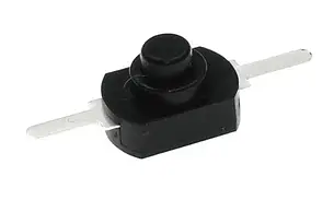 Мінікнопковий вимикач 30 В, 0.5 А, 12*8 мм Чорний ( ON-OFF)