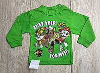 Водолазка детская Патруль на кнопках рост 70-78 см хлопок