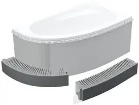 Аксесуар для ванни Schedpol Stopień do wanien 1.070