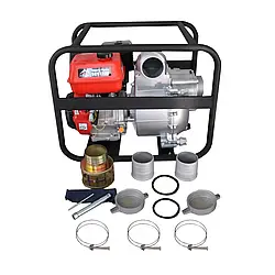 Мотопомпа бензинова Vulkan SCST100 для сильнозабрудненої води (85 куб.м/год, 14 к.с, 10.3 кВт)