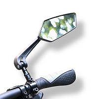 Дзеркало на велосипед самокат мотоцикл мопед заднього виду (праве) з кріпленням на кермо