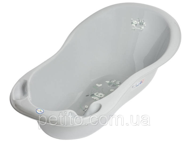 Ванна дитяча OWLS 86 см grey