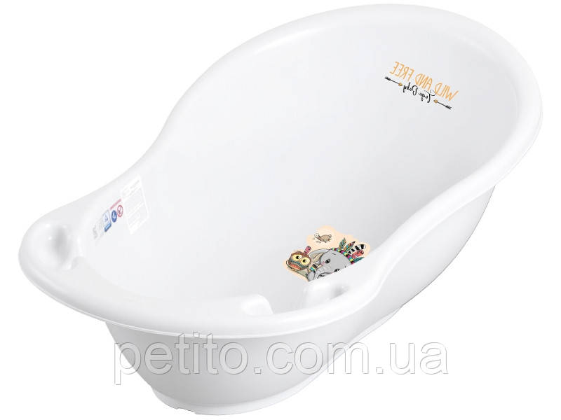 Ванна дитяча WILD&FREE LITTLE ELEPHANT 86 см white green