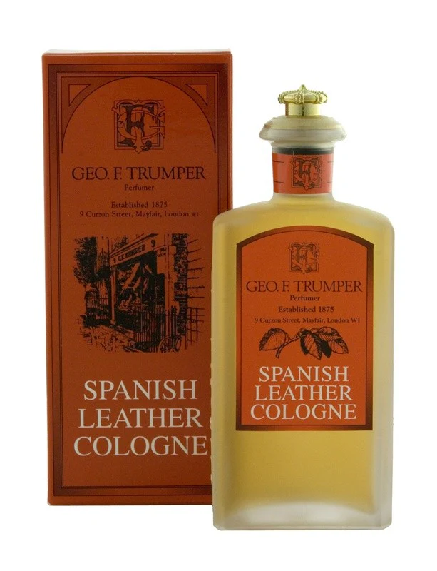Одеколон Geo F Trumper Spanish Leather Cologne Glass Atomiser Bottle 100 мл