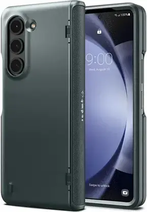 Чохол для телефону Spigen Slim Armor Pro Galaxy Z Fold 5 Abyss Green, фото 5
