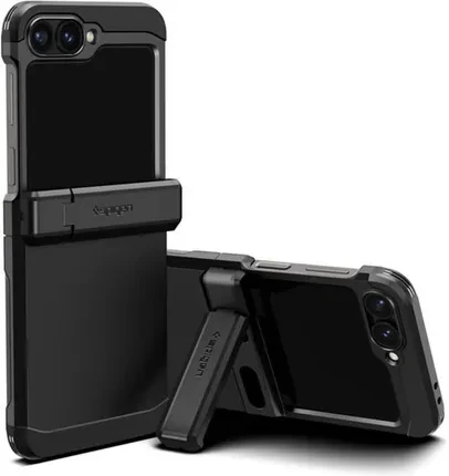 Чохол для телефону Spigen Tough Armor Pro - Etui do Samsung Galaxy Z Fl6 (Black)