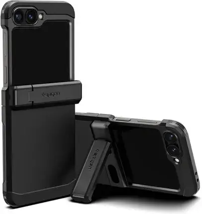 Чохол для телефону Spigen Tough Armor Pro - Etui do Samsung Galaxy Z Fl6 (Black), фото 1