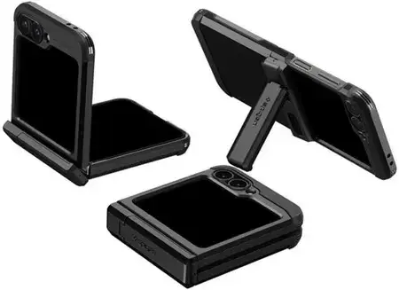 Чохол для телефону Spigen Tough Armor Pro - Etui do Samsung Galaxy Z Fl6 (Black), фото 5