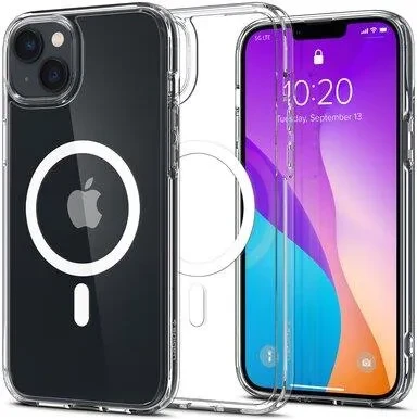 Чохол для телефону Etui SPIGEN Ultra Hybrid Mag MagSafe do Apple iPhone 14 Przezroczysty (484579)