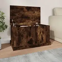 Ящик Vidaxl Skrzynia Przydymiony Dąb 70X40X38Cm