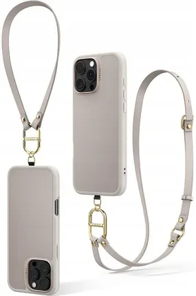 Чохол для телефону Spigen Etui Cyrill Kajuk Classic Charm Mag Do Magsafe Iphone 16 Pro Beżowe