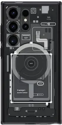 Чохол для телефону Spigen Etui Ultra Hybrid Onetap Ring Magsafe Zero One Do Galaxy S24 Ultra 5G, фото 5