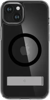 Чохол для телефону Etui Spigen Ultra Hybrid S MagSafe z podstawką do iPhone 15 - Black, фото 6