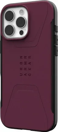 Чохол для телефону Uag Etui Civilian Magsafe Do Apple Iphone 16 Pro Max Claret